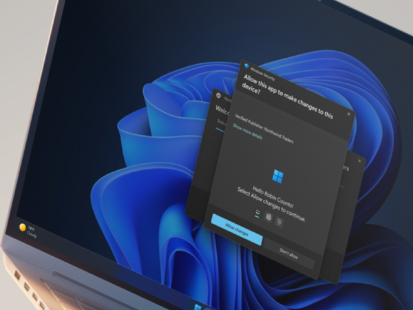 Windows user interface asking if the user wants an app to make changes to the device.