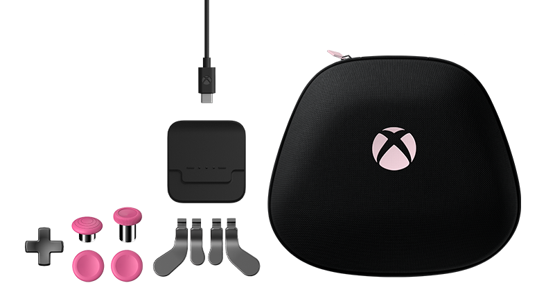 Additional components and accessories for Xbox Elite controllers.